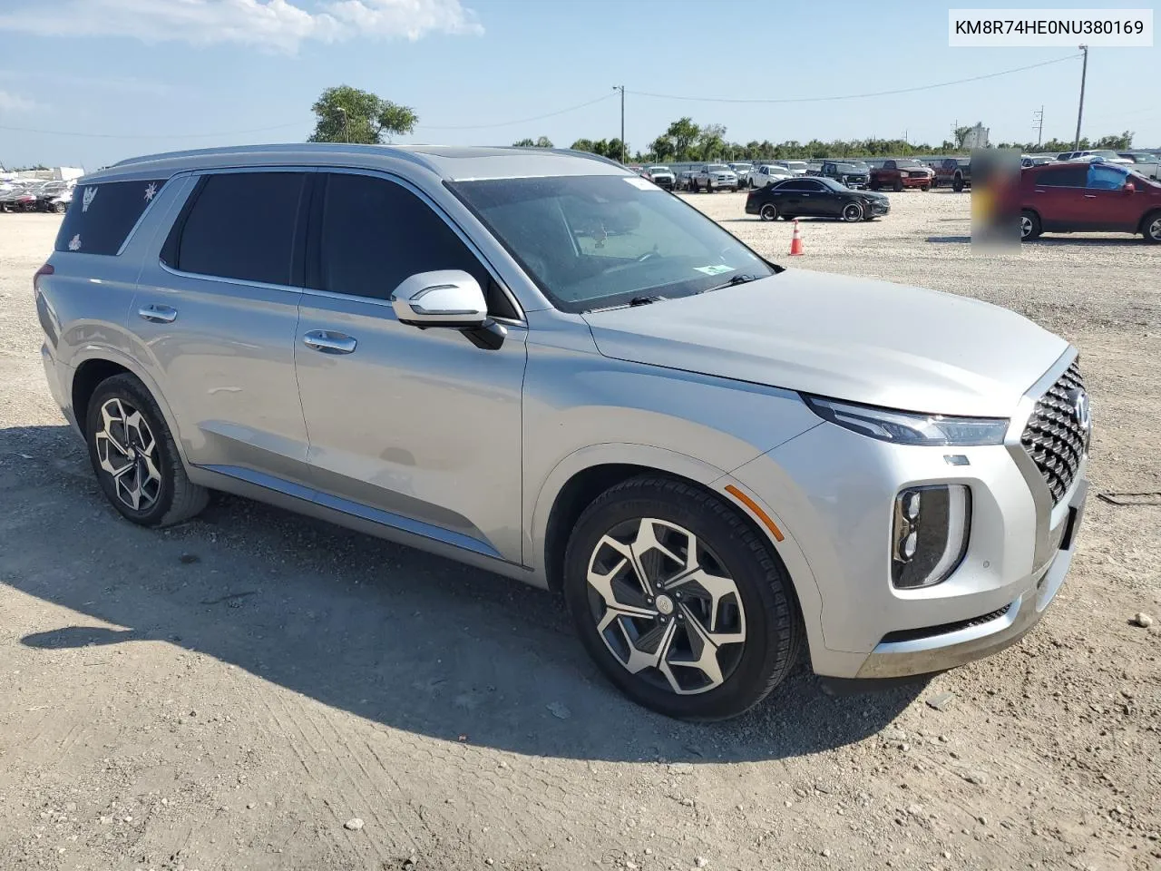 KM8R74HE0NU380169 2022 Hyundai Palisade Calligraphy