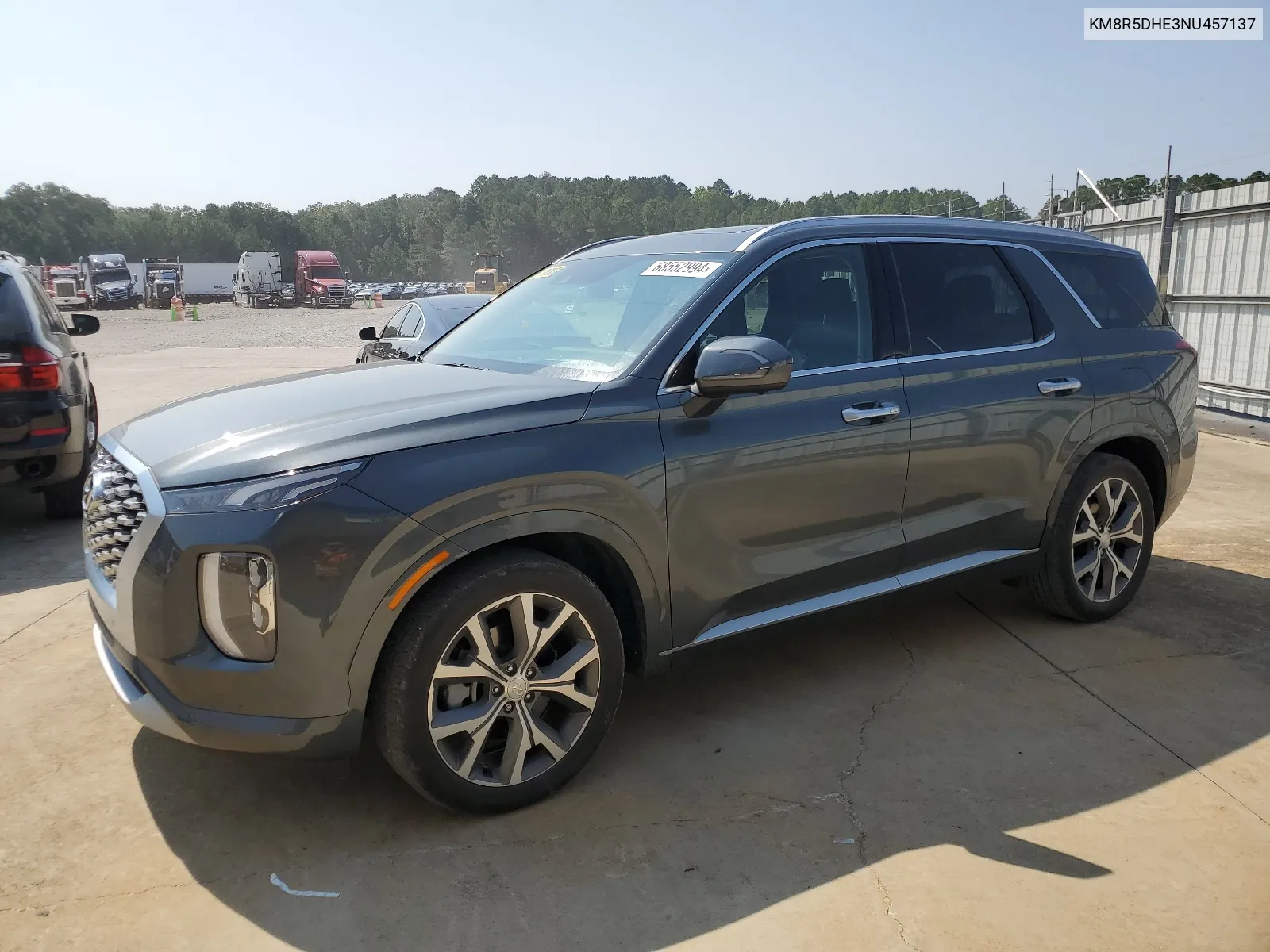 KM8R5DHE3NU457137 2022 Hyundai Palisade Limited