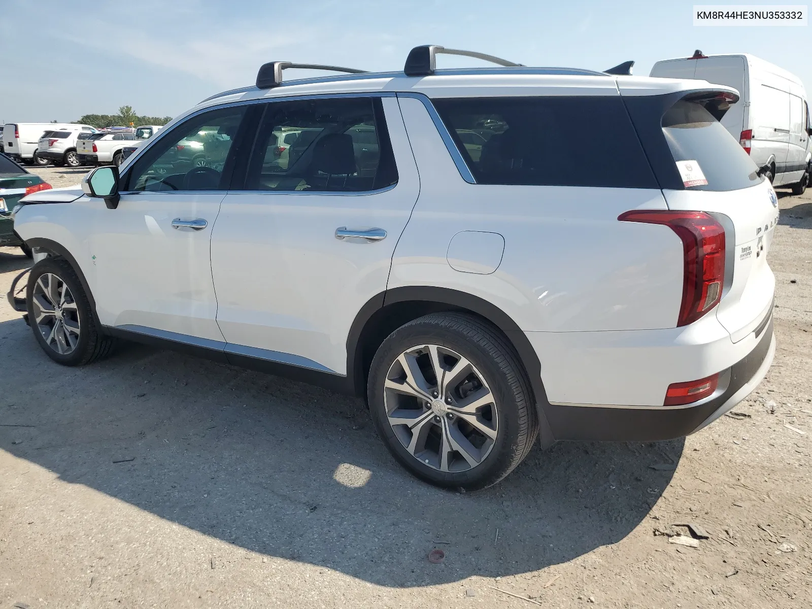 2022 Hyundai Palisade Sel VIN: KM8R44HE3NU353332 Lot: 68791254