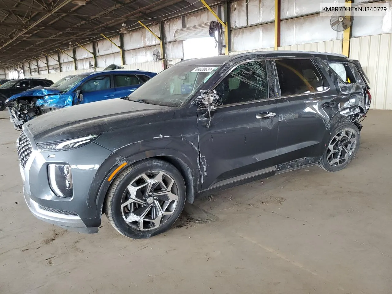 2022 Hyundai Palisade Calligraphy VIN: KM8R7DHEXNU340729 Lot: 69020634