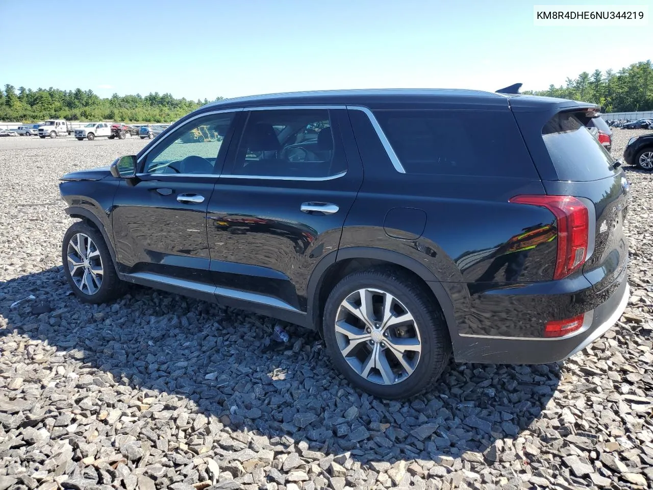 KM8R4DHE6NU344219 2022 Hyundai Palisade Sel