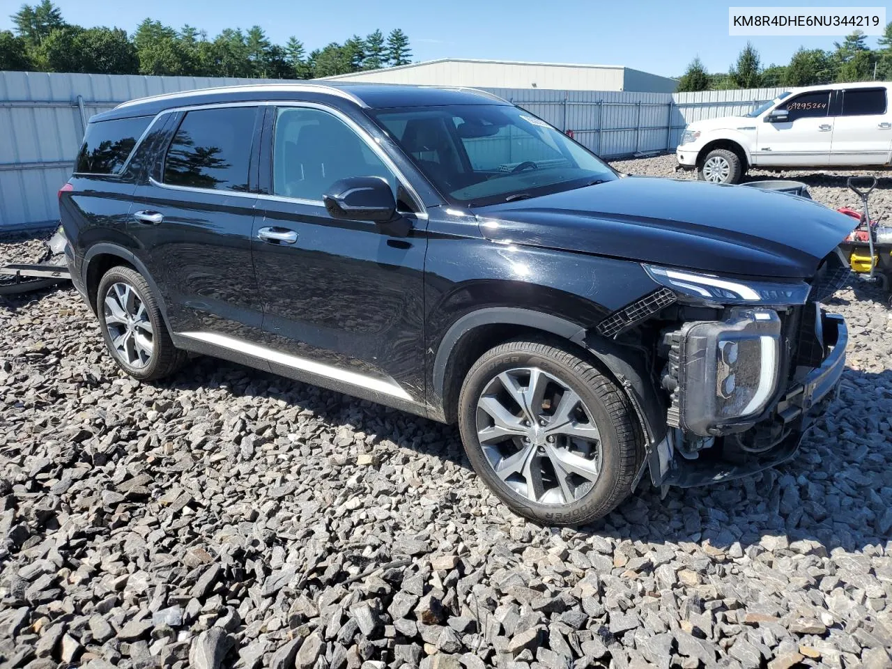 2022 Hyundai Palisade Sel VIN: KM8R4DHE6NU344219 Lot: 69385974