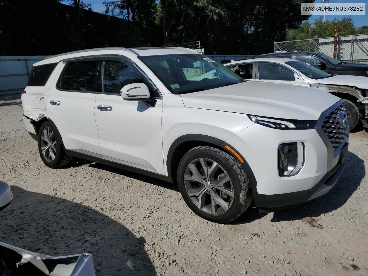 KM8R4DHE9NU378252 2022 Hyundai Palisade Sel