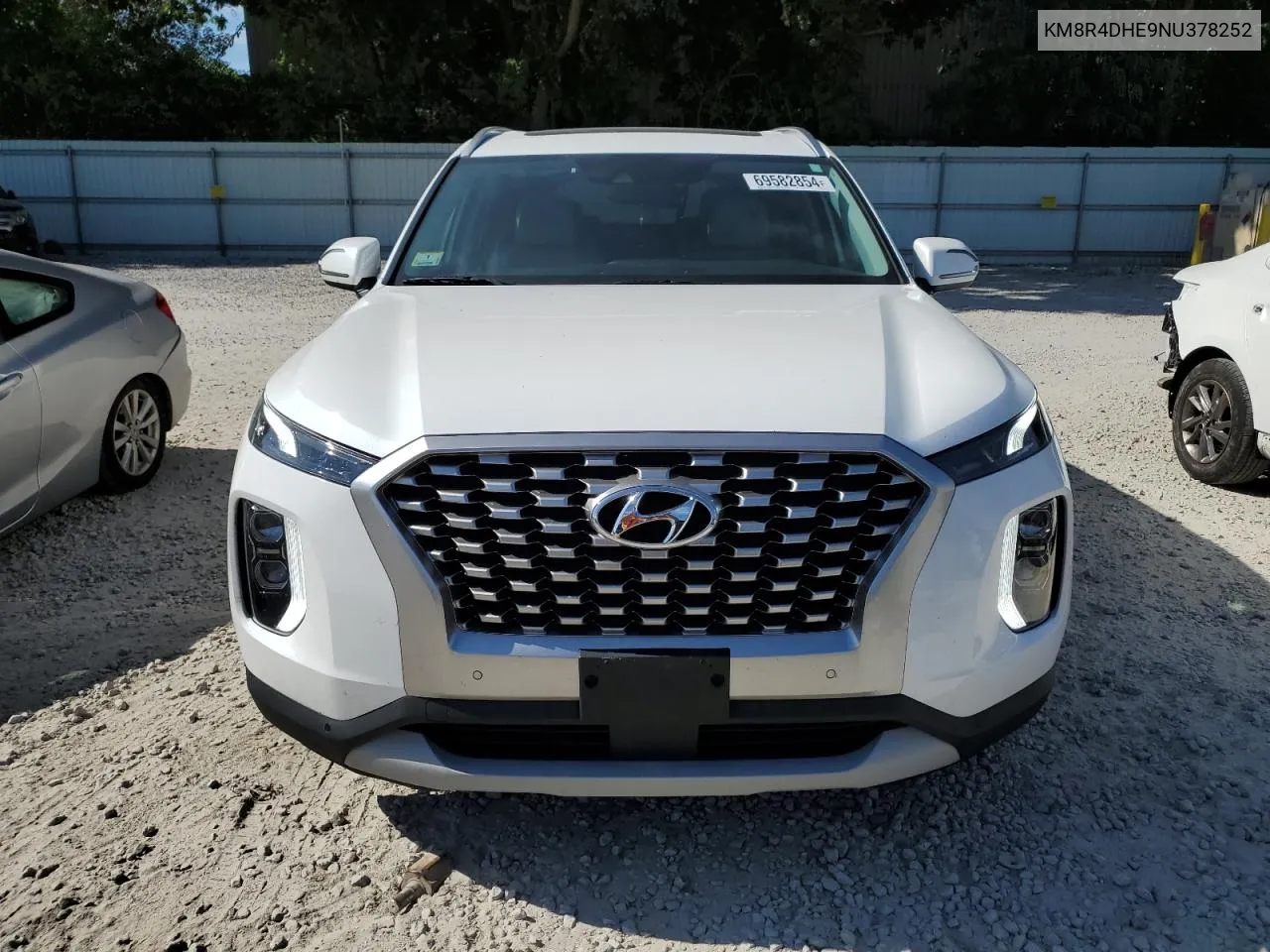 2022 Hyundai Palisade Sel VIN: KM8R4DHE9NU378252 Lot: 69582854