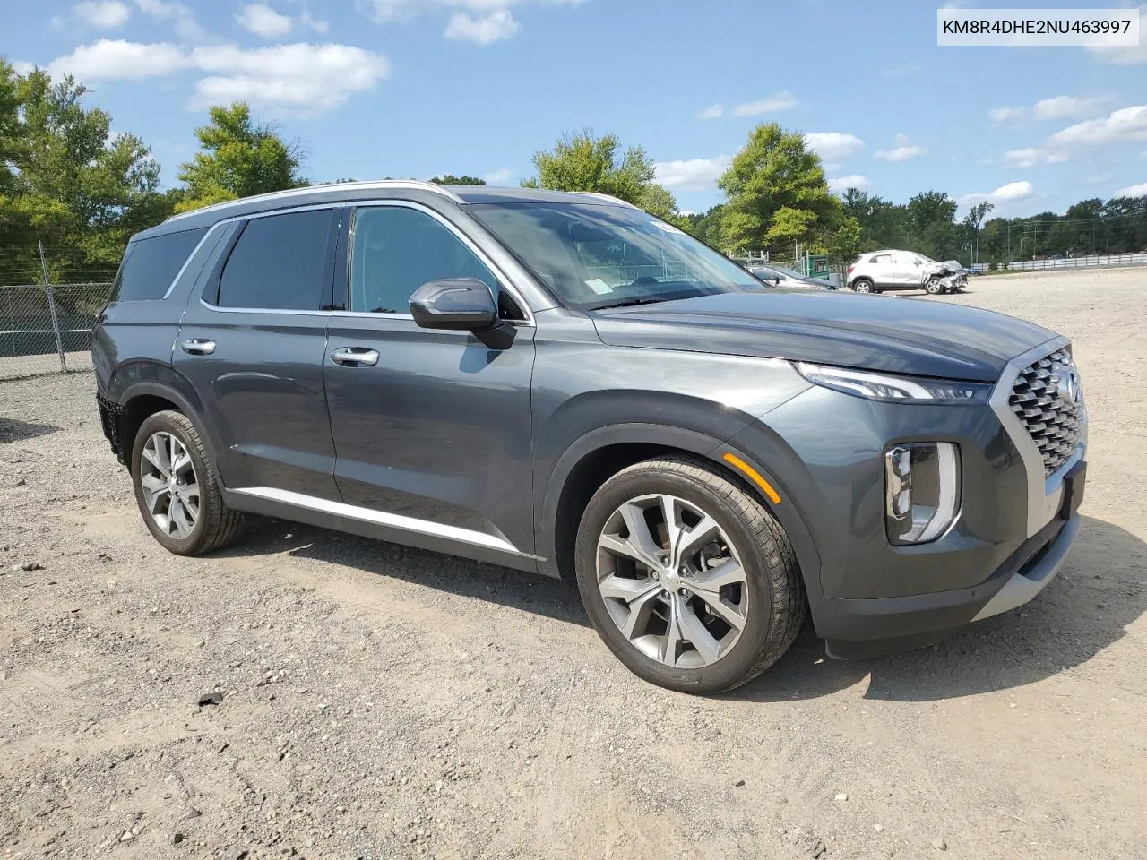 KM8R4DHE2NU463997 2022 Hyundai Palisade Sel