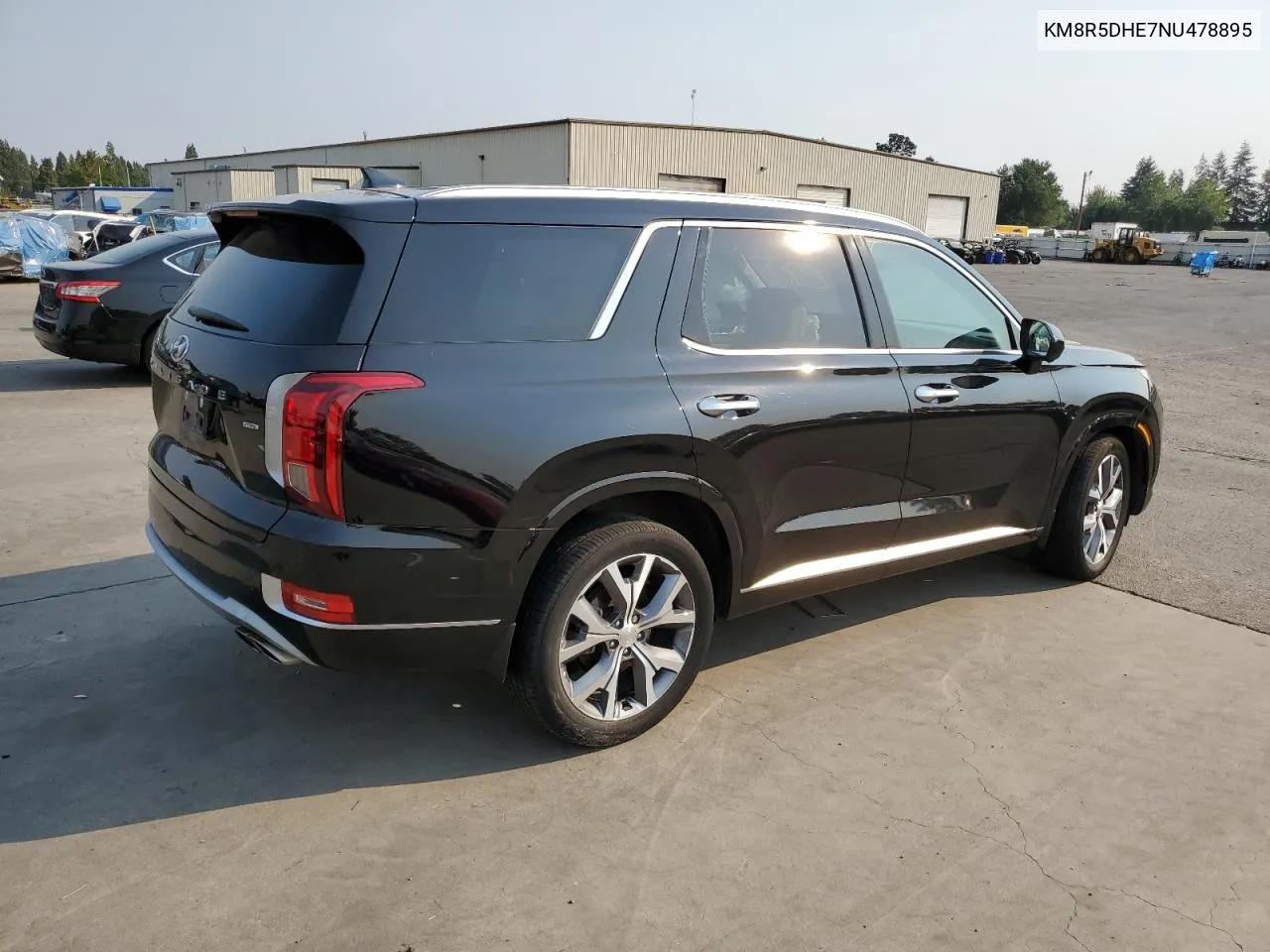 2022 Hyundai Palisade Limited VIN: KM8R5DHE7NU478895 Lot: 70062124