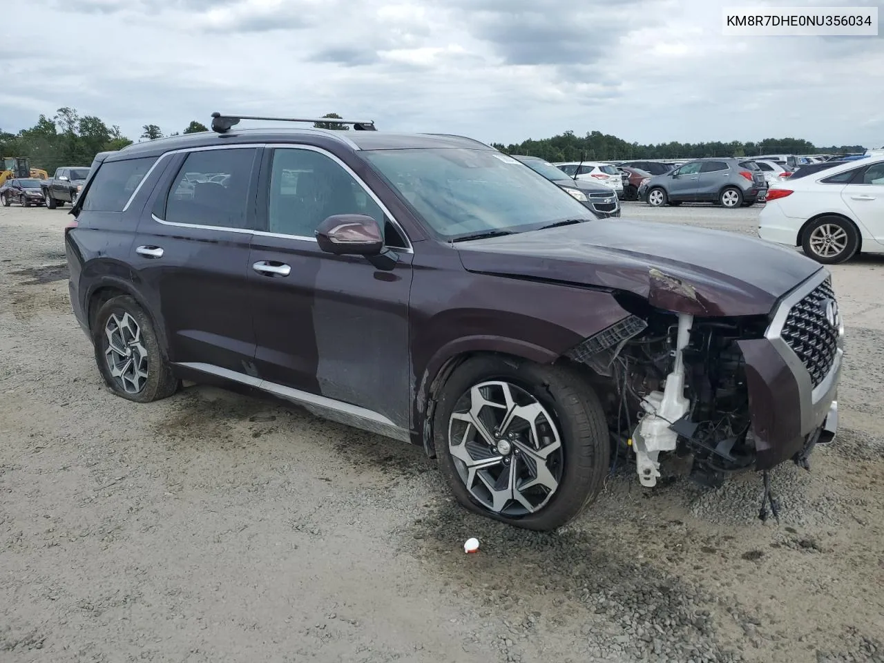 KM8R7DHE0NU356034 2022 Hyundai Palisade Calligraphy