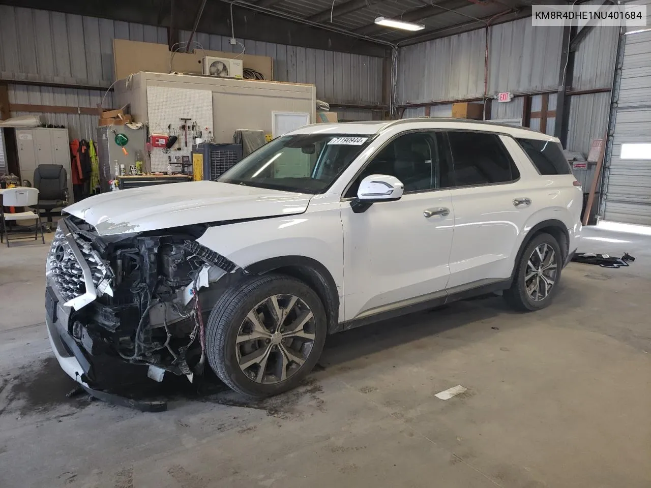 KM8R4DHE1NU401684 2022 Hyundai Palisade Sel