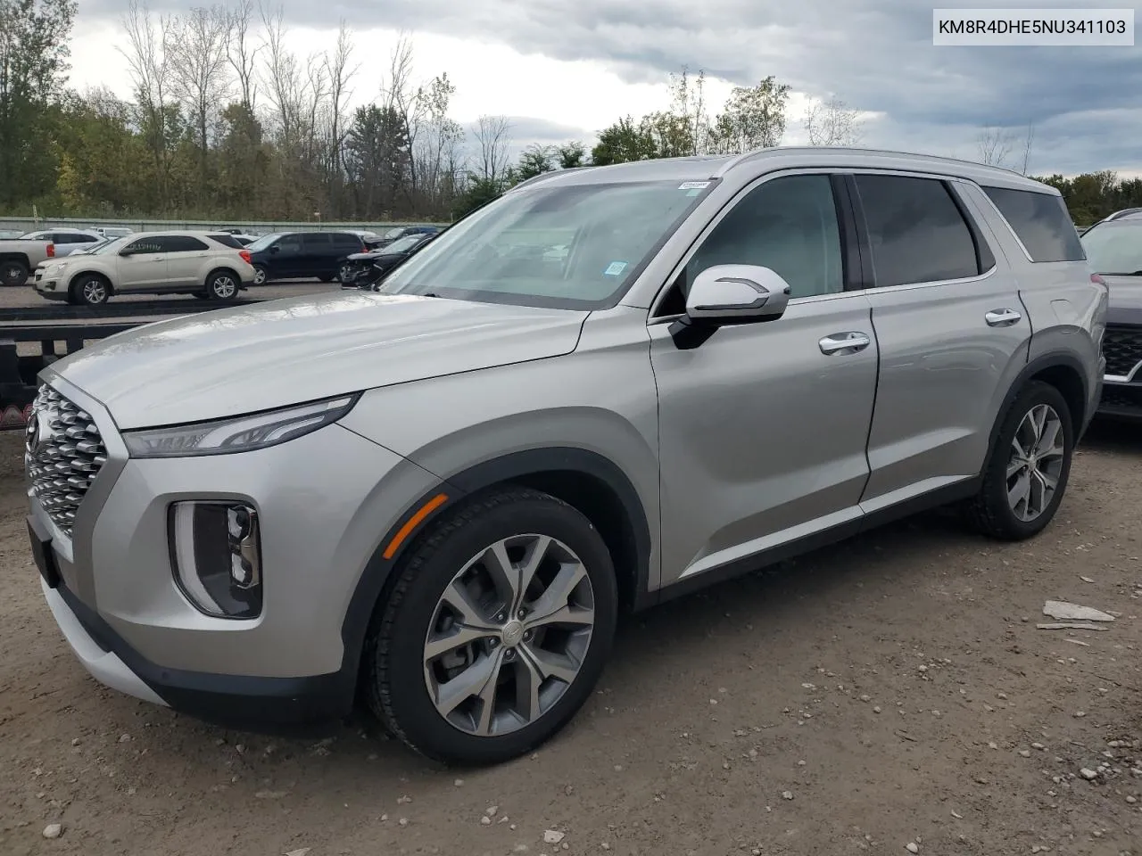 2022 Hyundai Palisade Sel VIN: KM8R4DHE5NU341103 Lot: 71500704