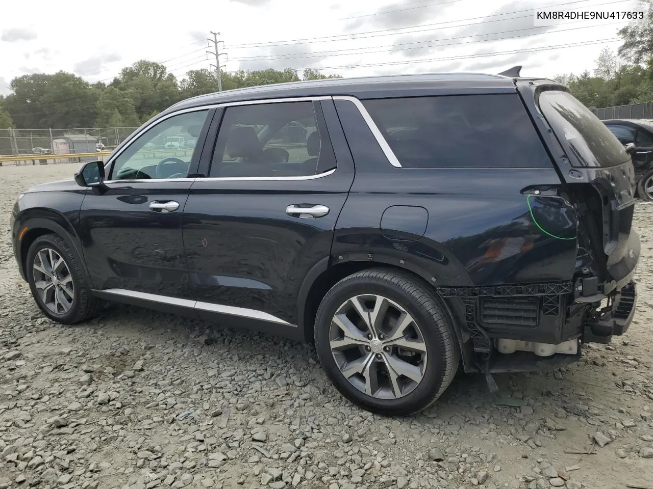 2022 Hyundai Palisade Sel VIN: KM8R4DHE9NU417633 Lot: 71529304