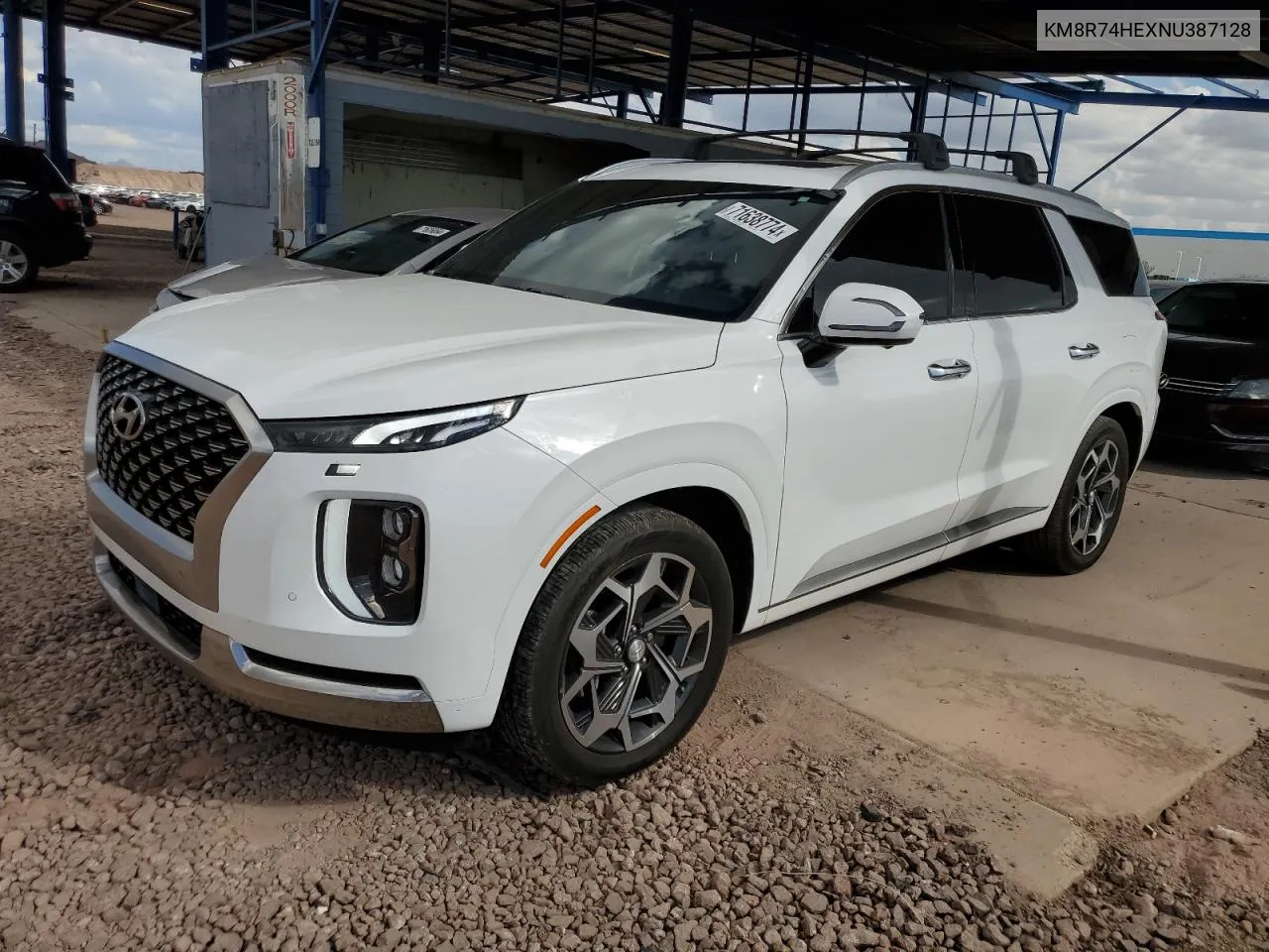 2022 Hyundai Palisade Calligraphy VIN: KM8R74HEXNU387128 Lot: 71638774