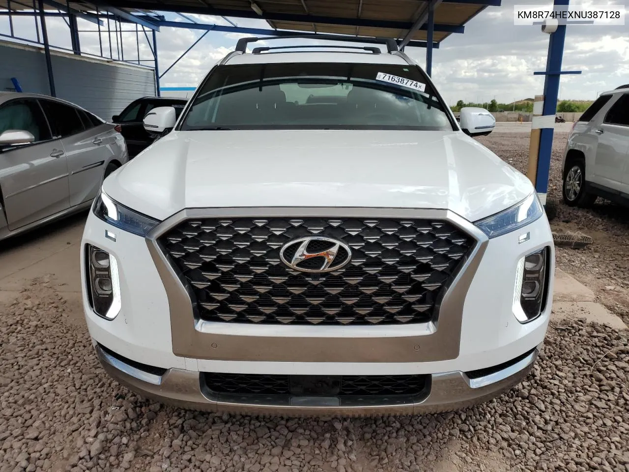 2022 Hyundai Palisade Calligraphy VIN: KM8R74HEXNU387128 Lot: 71638774