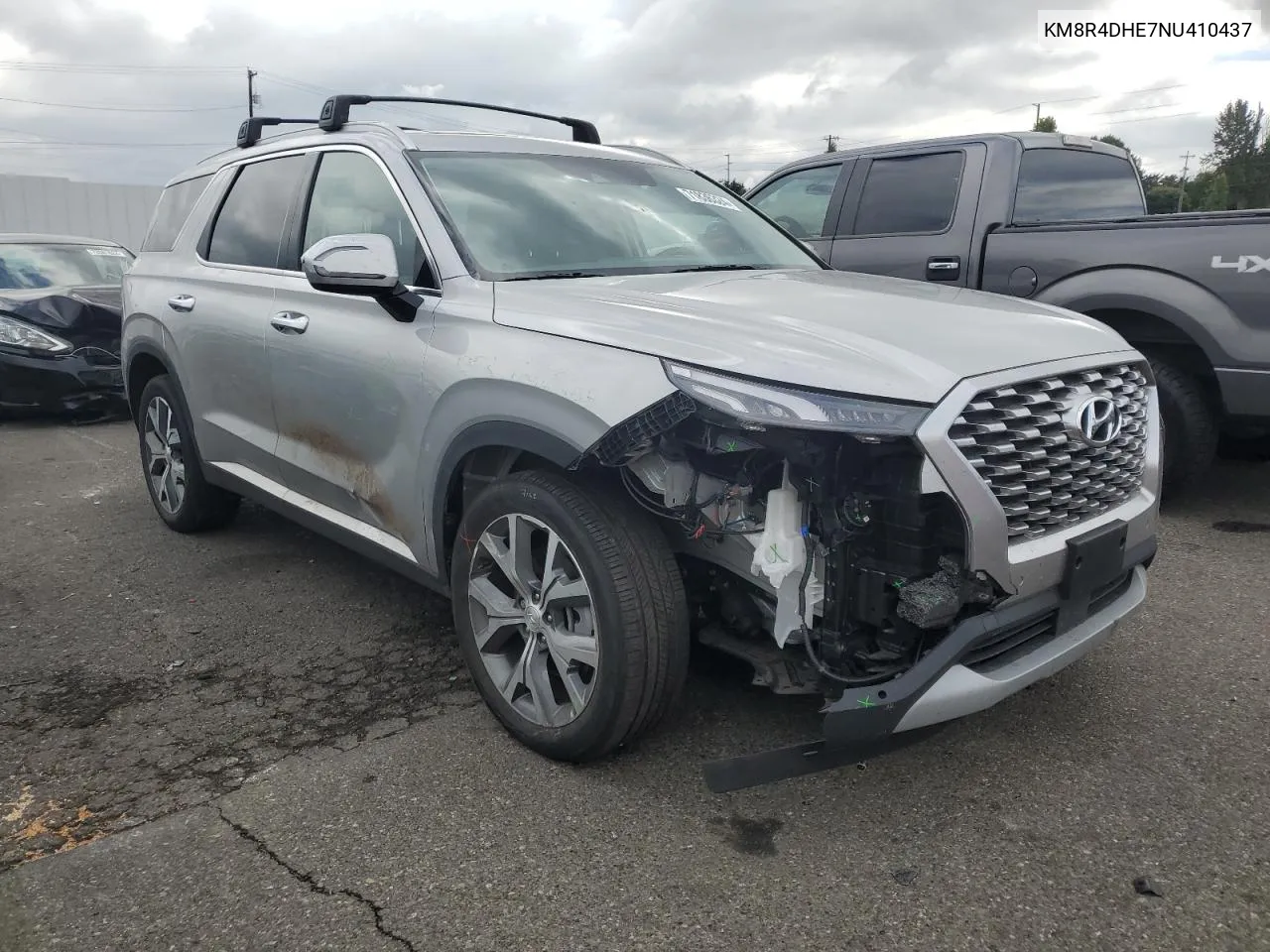 KM8R4DHE7NU410437 2022 Hyundai Palisade Sel