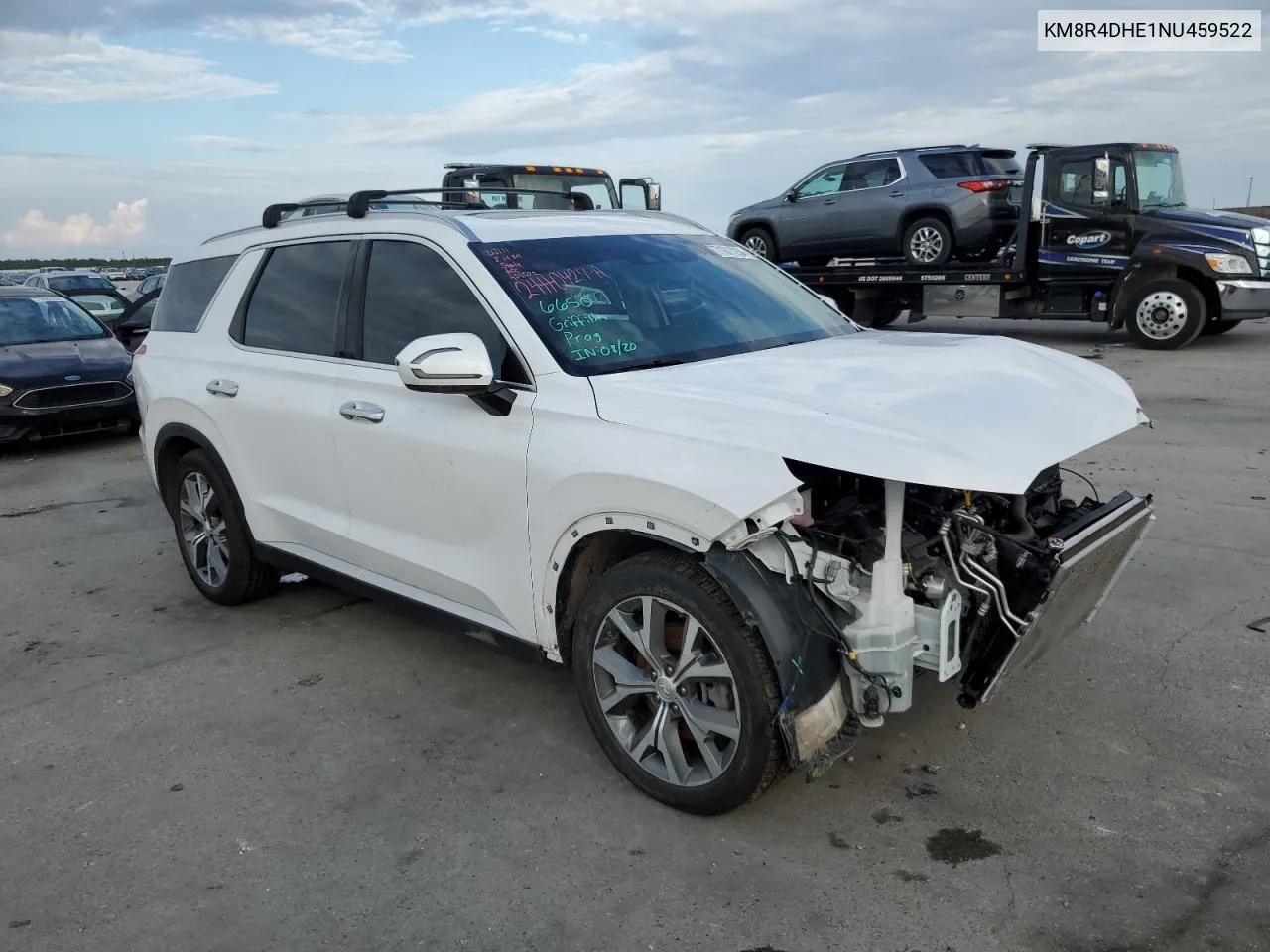 2022 Hyundai Palisade Sel VIN: KM8R4DHE1NU459522 Lot: 71977234