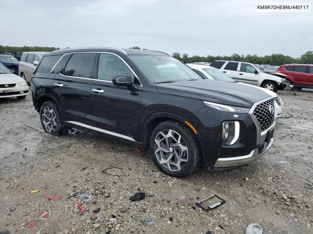 2022 Hyundai Palisade Calligraphy VIN: KM8R7DHE8NU440117 Lot: 72544184