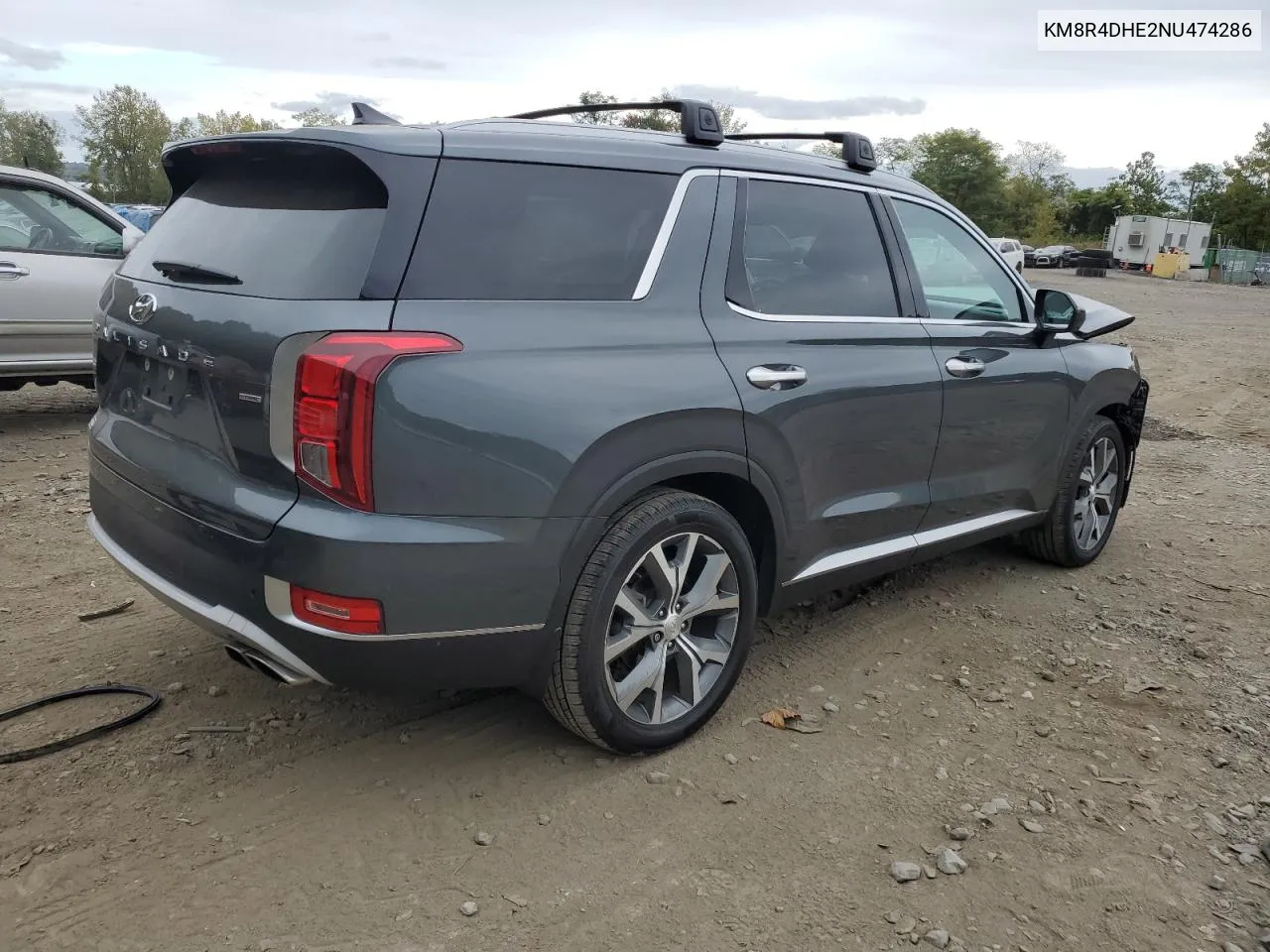 2022 Hyundai Palisade Sel VIN: KM8R4DHE2NU474286 Lot: 72725904