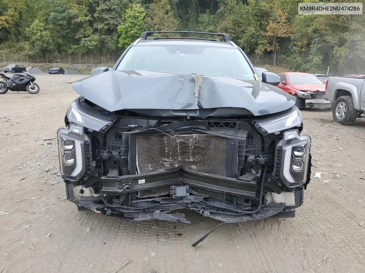 2022 Hyundai Palisade Sel VIN: KM8R4DHE2NU474286 Lot: 72725904