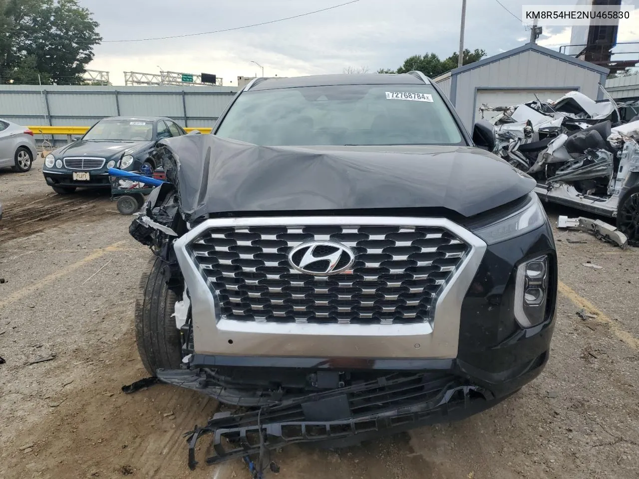 2022 Hyundai Palisade Limited VIN: KM8R54HE2NU465830 Lot: 72768784