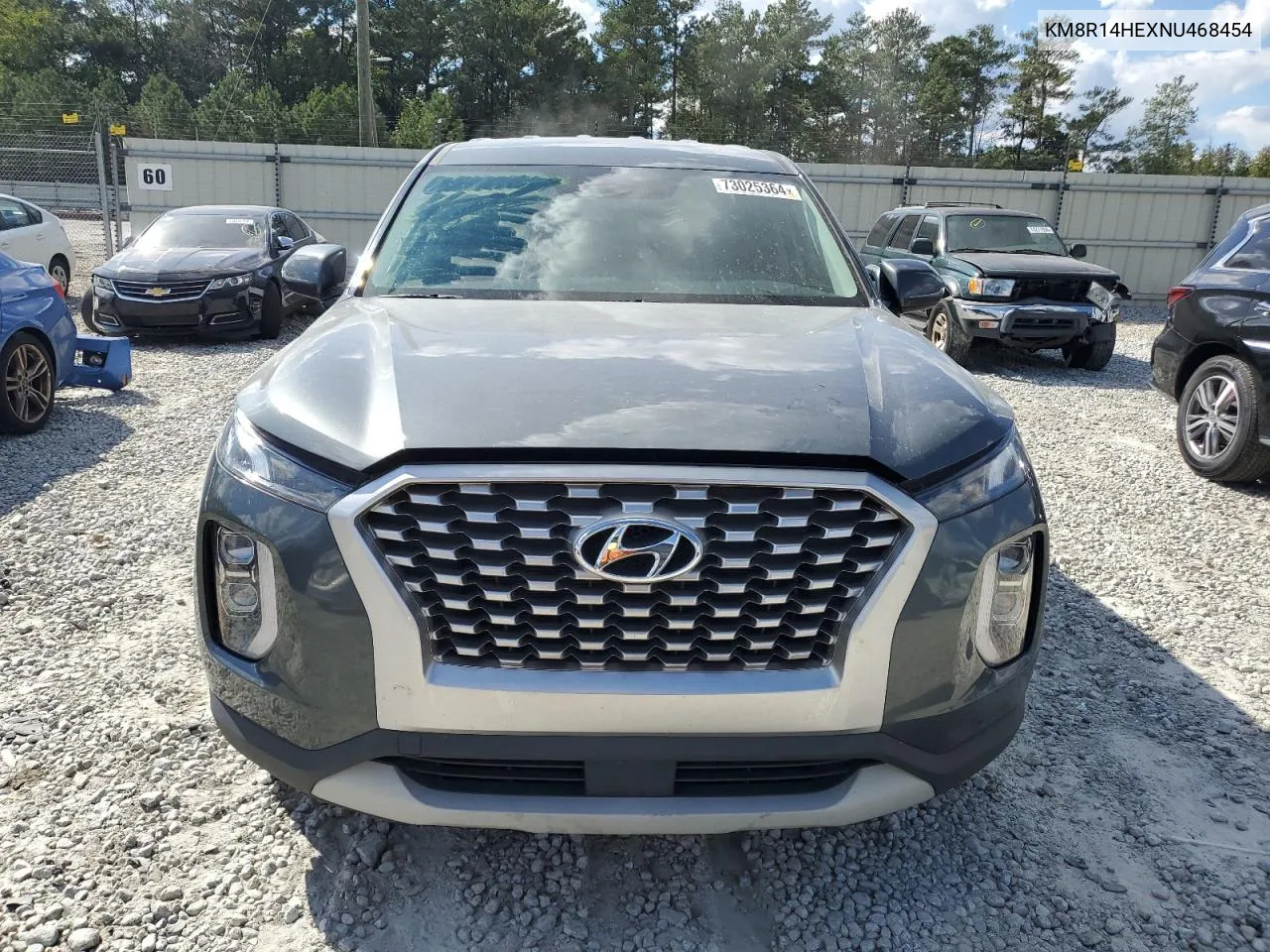 2022 Hyundai Palisade Se VIN: KM8R14HEXNU468454 Lot: 73025364