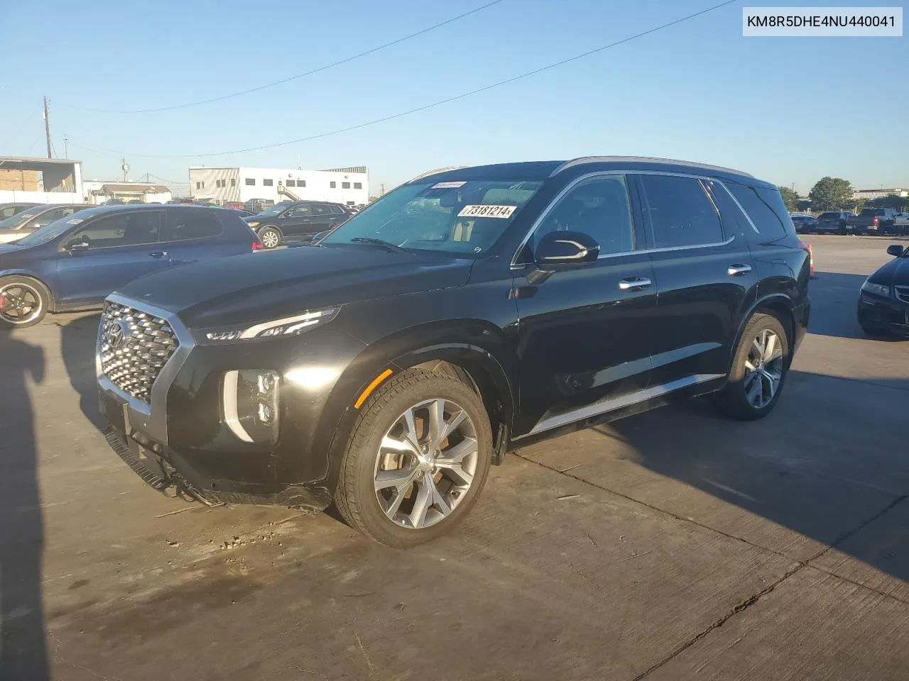 2022 Hyundai Palisade Limited VIN: KM8R5DHE4NU440041 Lot: 73181214