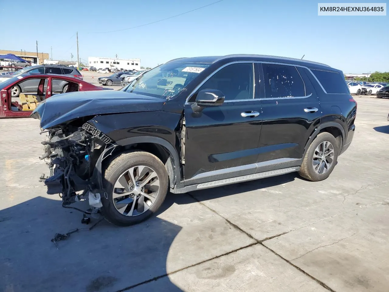 KM8R24HEXNU364835 2022 Hyundai Palisade Sel