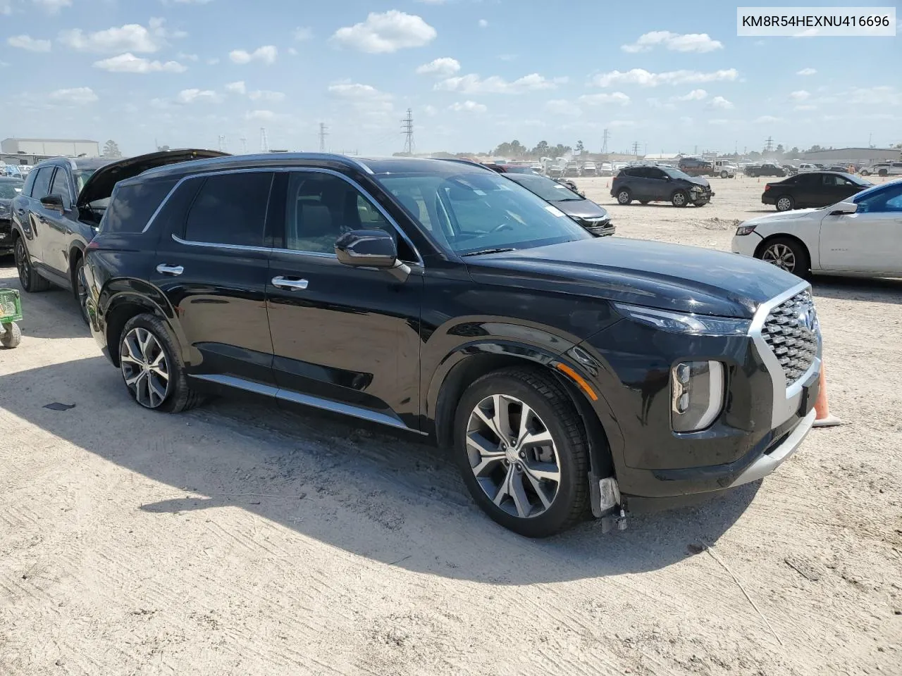 2022 Hyundai Palisade Limited VIN: KM8R54HEXNU416696 Lot: 73299414