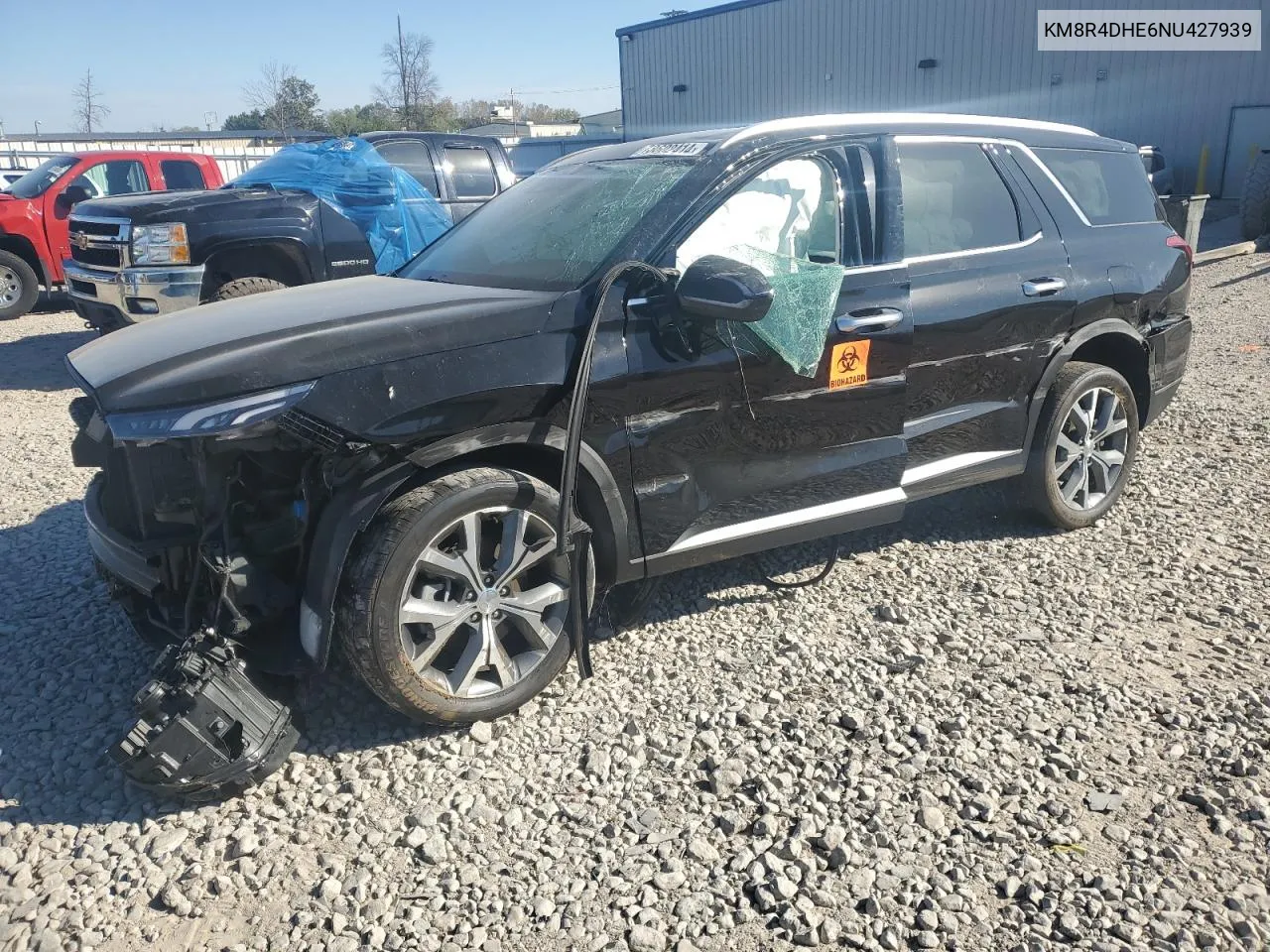 2022 Hyundai Palisade Sel VIN: KM8R4DHE6NU427939 Lot: 73602414