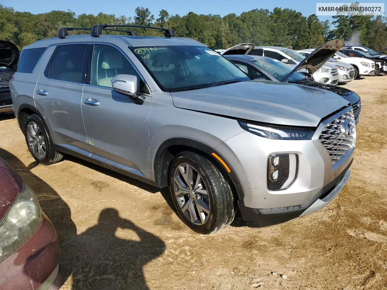 2022 Hyundai Palisade Sel VIN: KM8R44HE3NU380272 Lot: 73718264