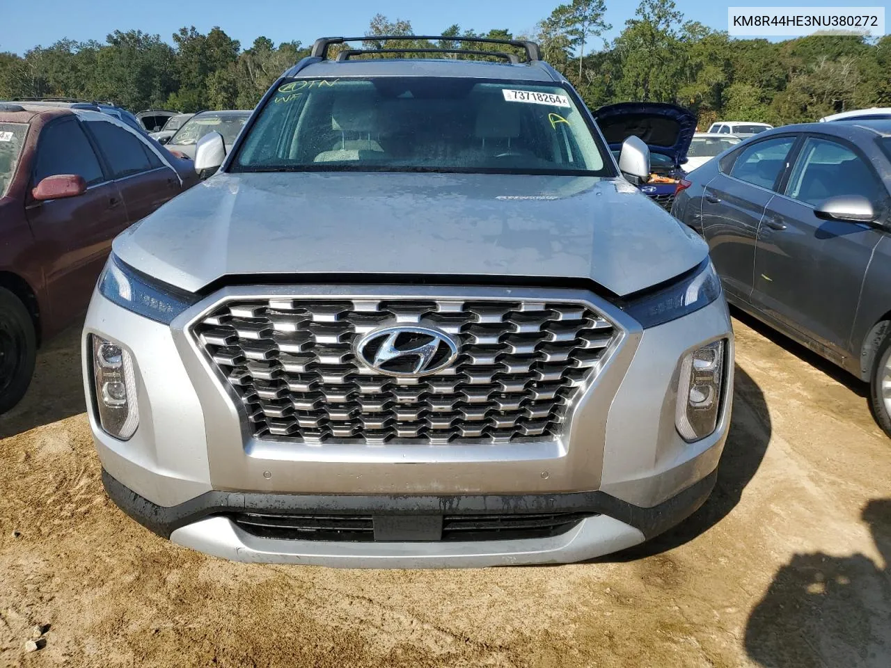 2022 Hyundai Palisade Sel VIN: KM8R44HE3NU380272 Lot: 73718264