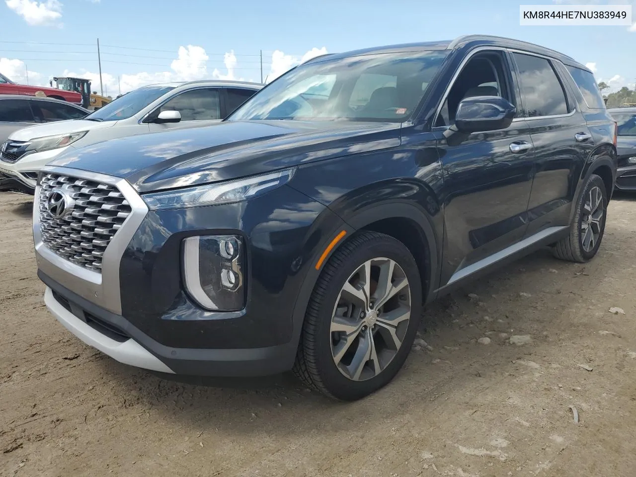 2022 Hyundai Palisade Sel VIN: KM8R44HE7NU383949 Lot: 73848494