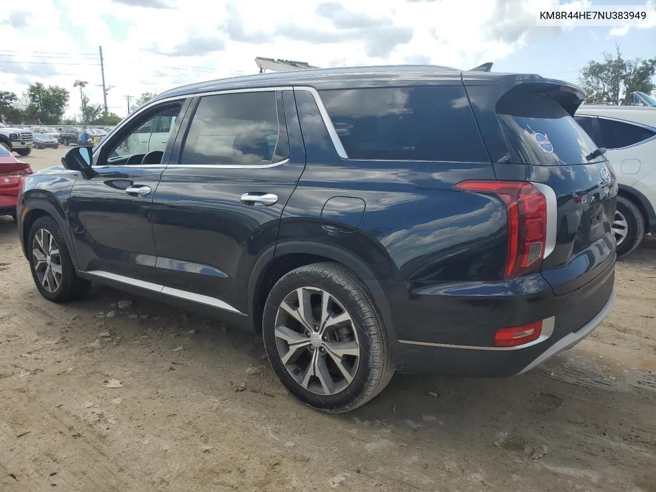 2022 Hyundai Palisade Sel VIN: KM8R44HE7NU383949 Lot: 73848494