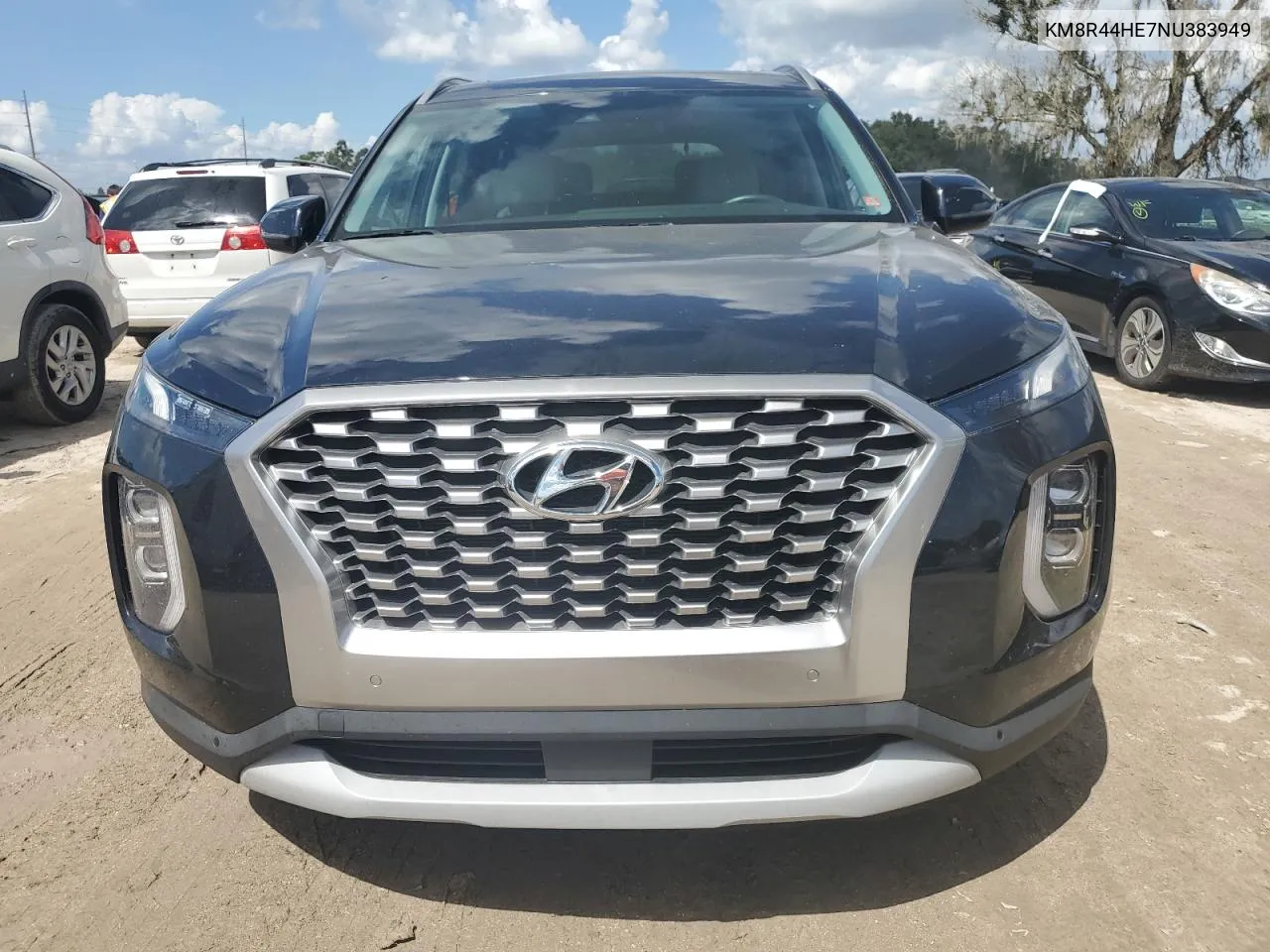 2022 Hyundai Palisade Sel VIN: KM8R44HE7NU383949 Lot: 73848494