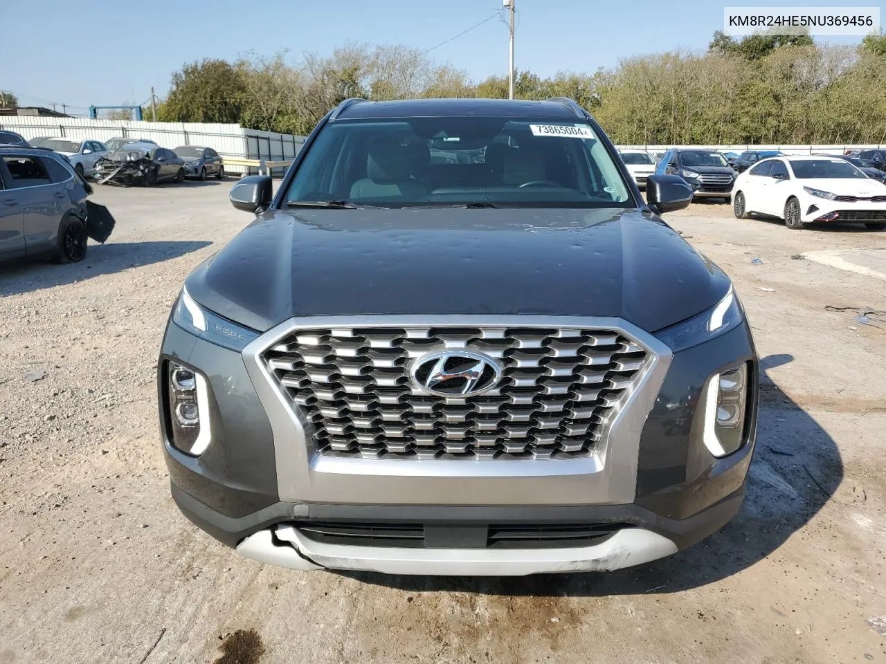 2022 Hyundai Palisade Sel VIN: KM8R24HE5NU369456 Lot: 73865004