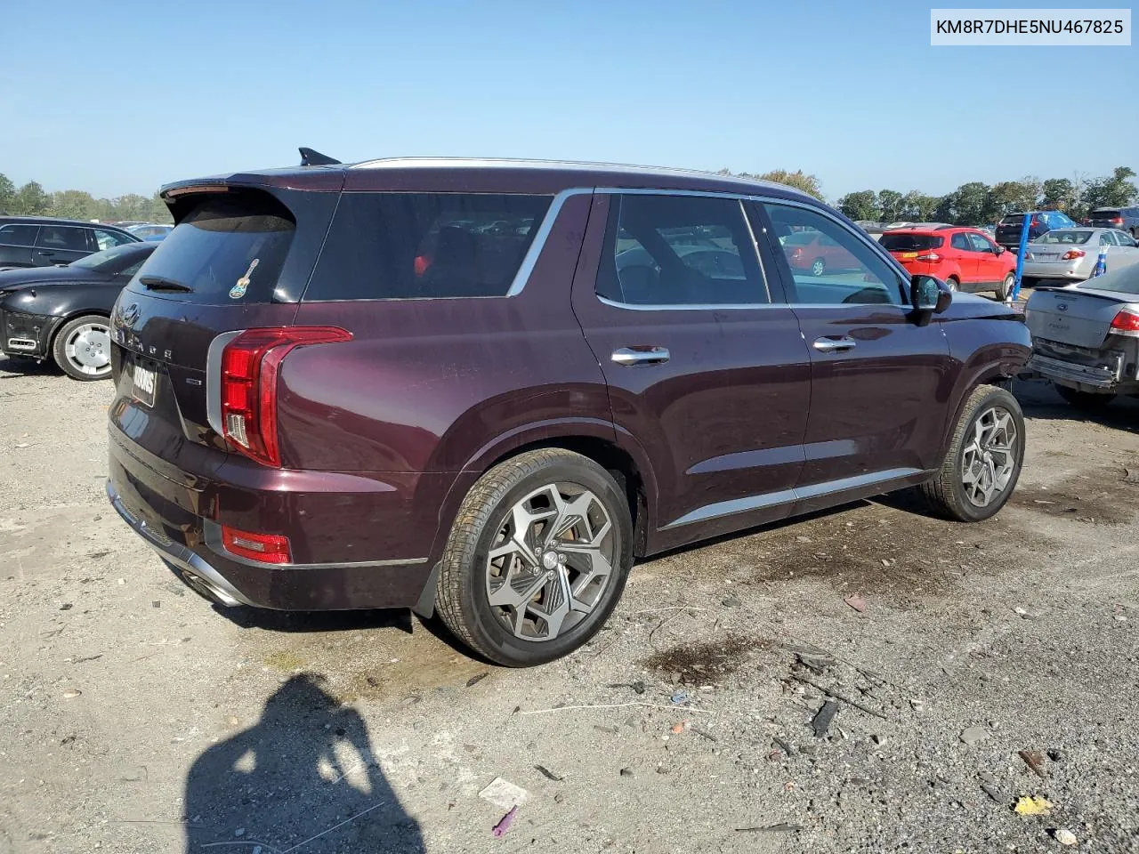 KM8R7DHE5NU467825 2022 Hyundai Palisade Calligraphy