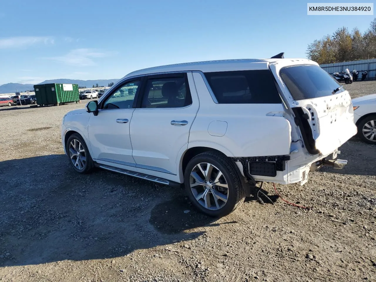 KM8R5DHE3NU384920 2022 Hyundai Palisade Limited