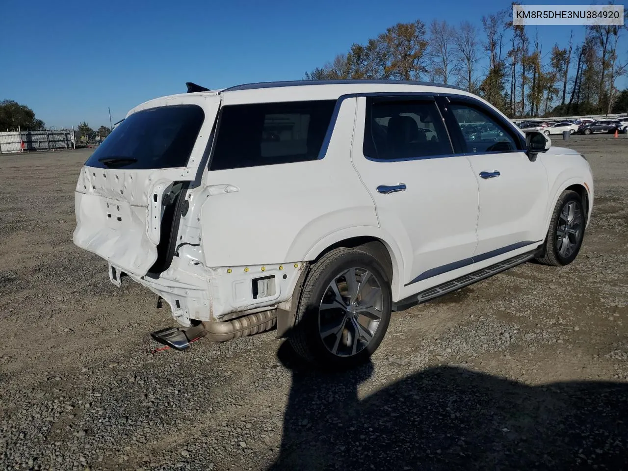 KM8R5DHE3NU384920 2022 Hyundai Palisade Limited