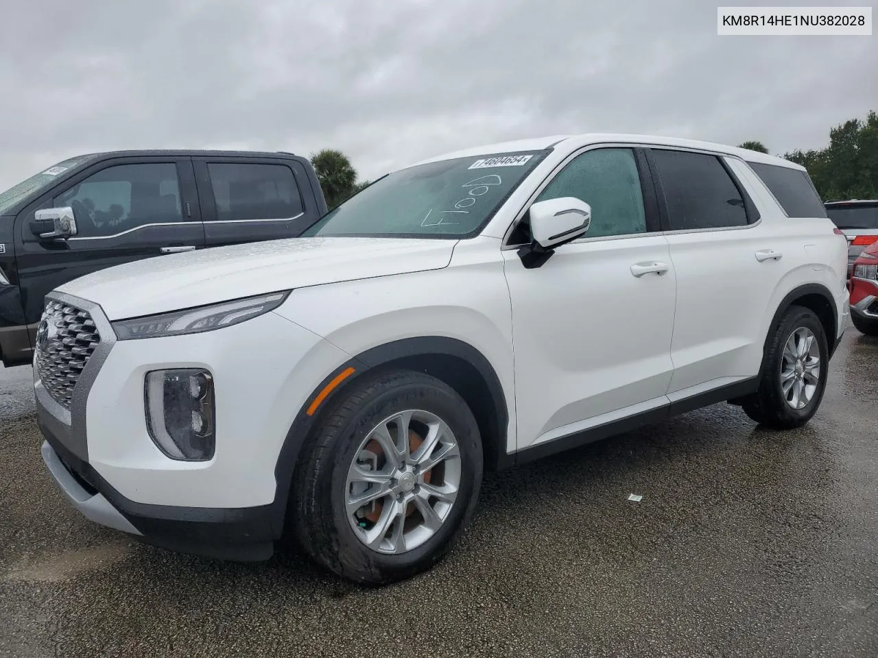 2022 Hyundai Palisade Se VIN: KM8R14HE1NU382028 Lot: 74604654