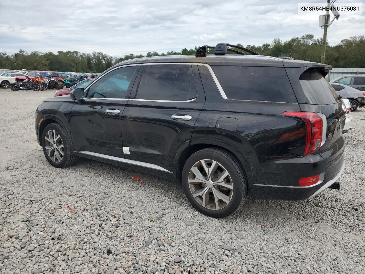 2022 Hyundai Palisade Limited VIN: KM8R54HE4NU375031 Lot: 74726414