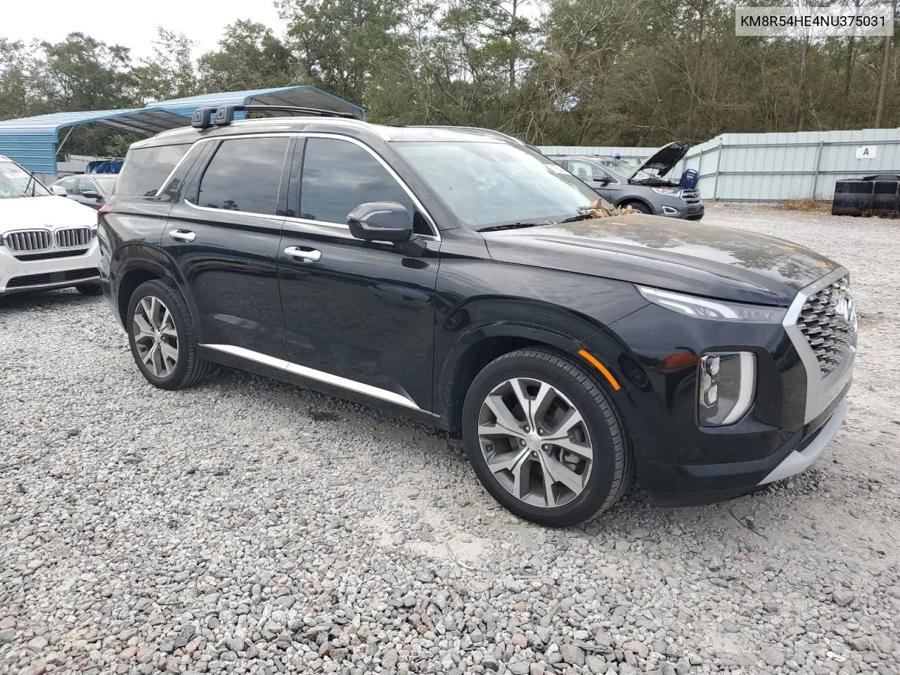 2022 Hyundai Palisade Limited VIN: KM8R54HE4NU375031 Lot: 74726414