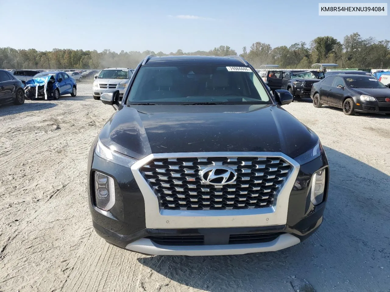 2022 Hyundai Palisade Limited VIN: KM8R54HEXNU394084 Lot: 74984444