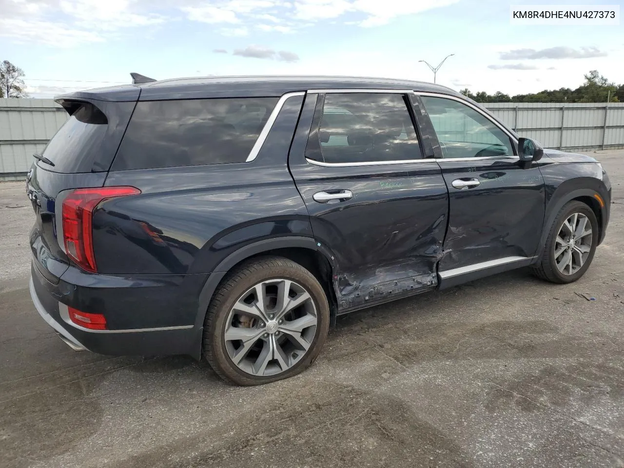 2022 Hyundai Palisade Sel VIN: KM8R4DHE4NU427373 Lot: 76032974