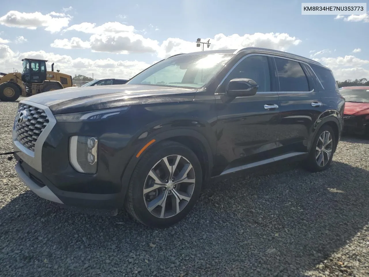 2022 Hyundai Palisade Sel VIN: KM8R34HE7NU353773 Lot: 76506514