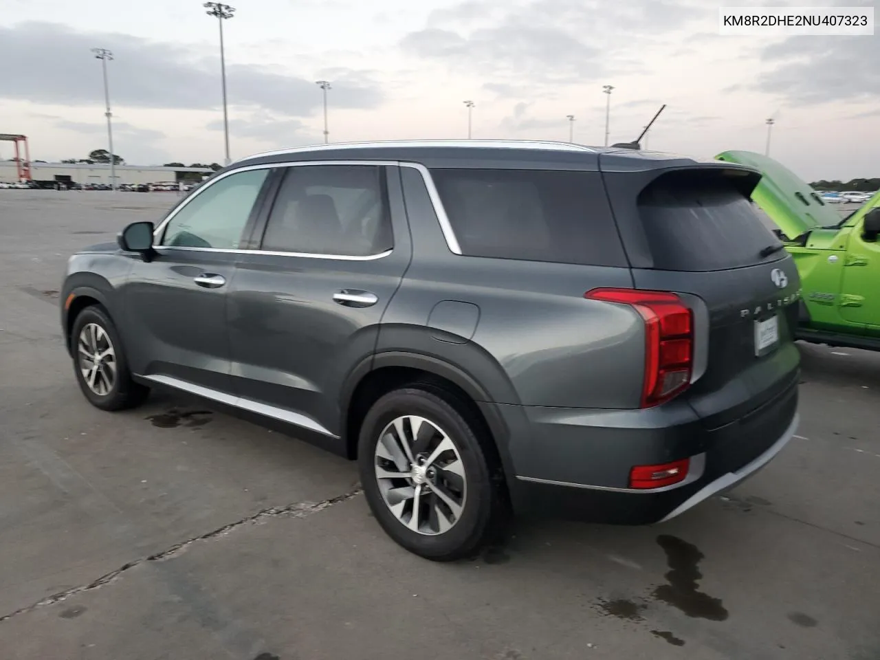 2022 Hyundai Palisade Sel VIN: KM8R2DHE2NU407323 Lot: 76627804