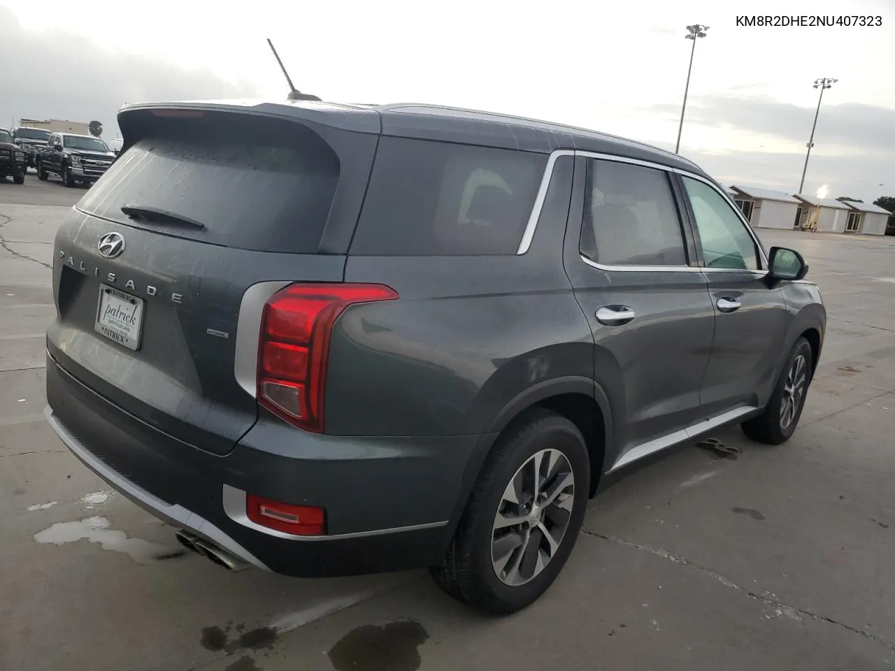 2022 Hyundai Palisade Sel VIN: KM8R2DHE2NU407323 Lot: 76627804