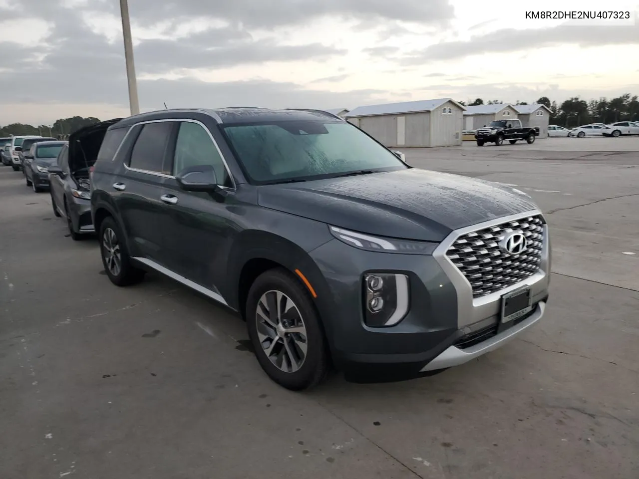 KM8R2DHE2NU407323 2022 Hyundai Palisade Sel