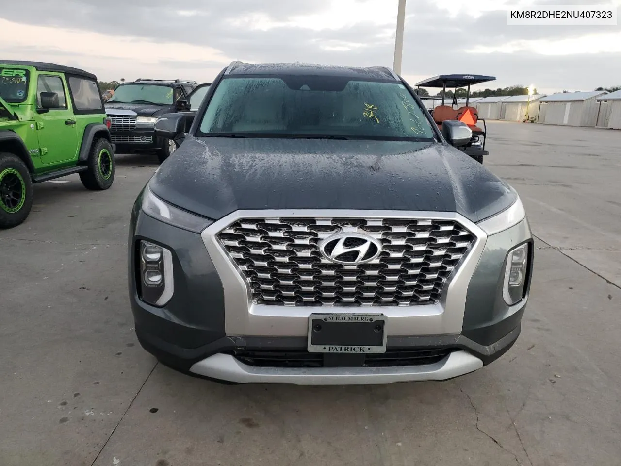 KM8R2DHE2NU407323 2022 Hyundai Palisade Sel