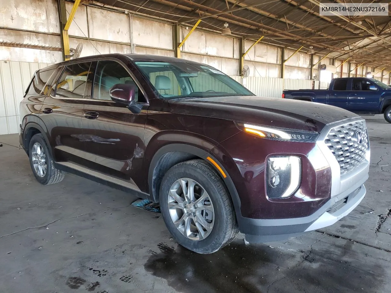 2022 Hyundai Palisade Se VIN: KM8R14HE2NU372169 Lot: 77368584