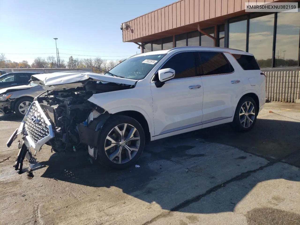 2022 Hyundai Palisade Limited VIN: KM8R5DHEXNU382159 Lot: 77622974