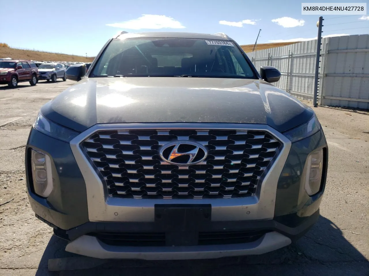 2022 Hyundai Palisade Sel VIN: KM8R4DHE4NU427728 Lot: 77703184