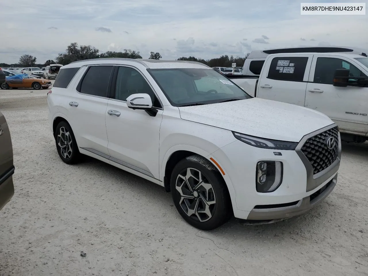 2022 Hyundai Palisade Calligraphy VIN: KM8R7DHE9NU423147 Lot: 78192954